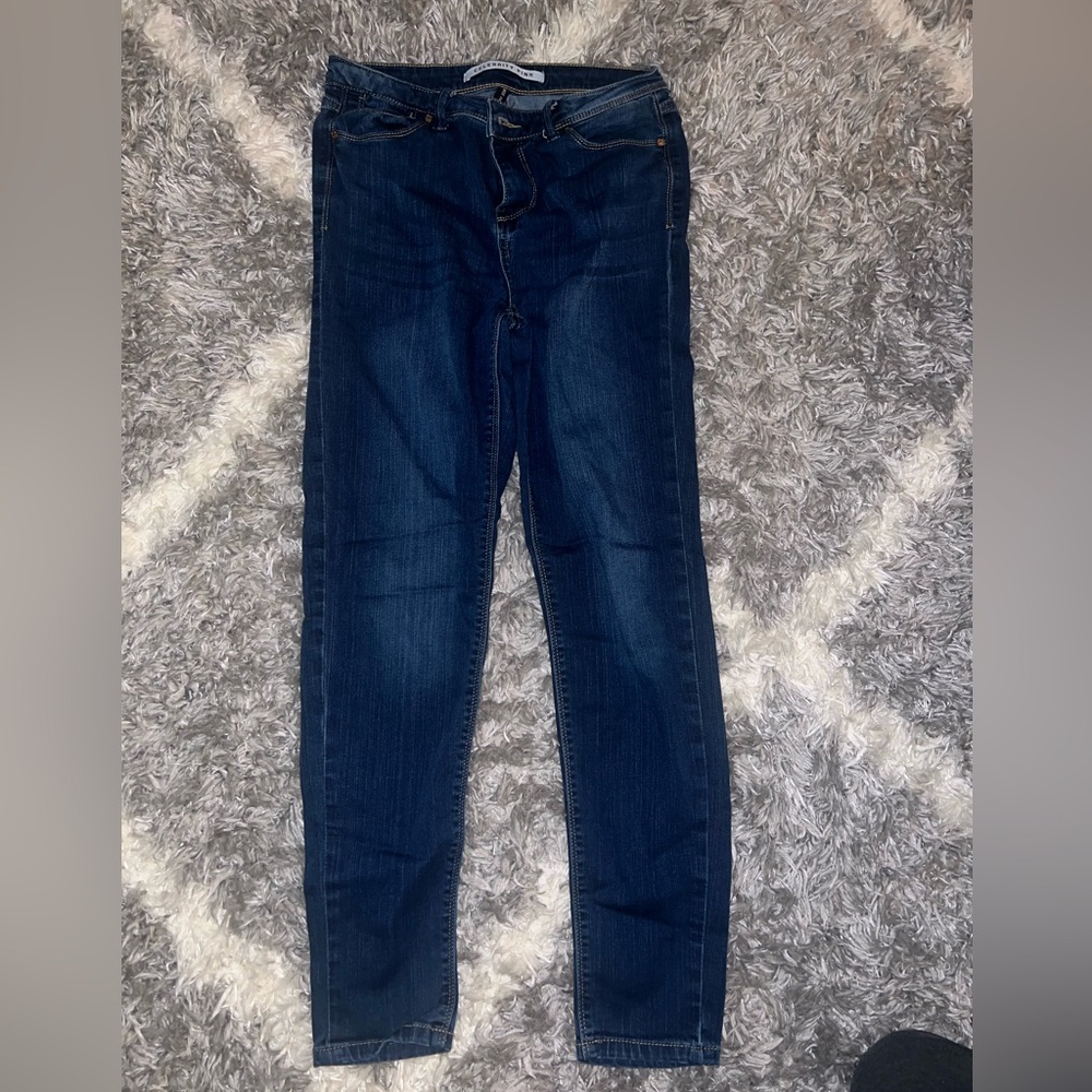 Celebrity Pink Blue Skinny Jeans Classic Fit